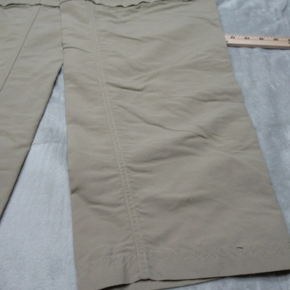 North Face Pants Mens XL Beige Paramount Trail Convertible Zip‎ Off Belt 37x29